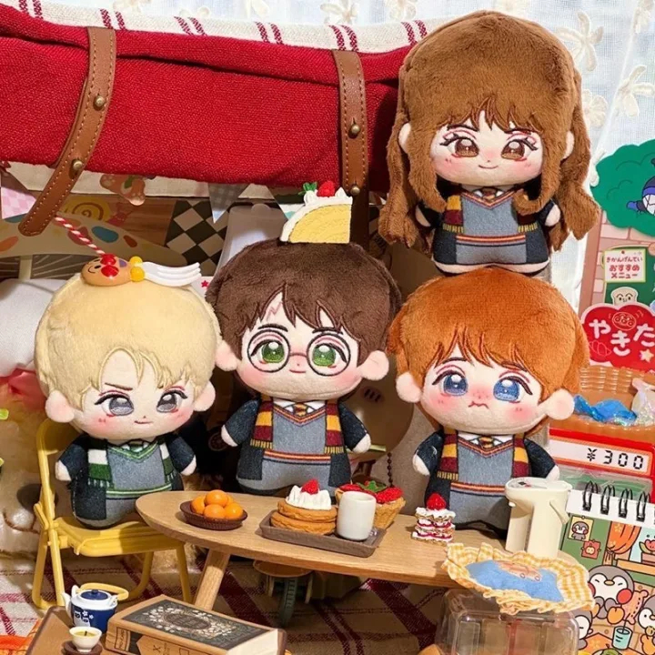 10 ซม. Harry Potter College Series Ron Hermione Granger Draco Malfoy ตุ๊กตาภาพยนตร์ ของขวัญวันเกิด
