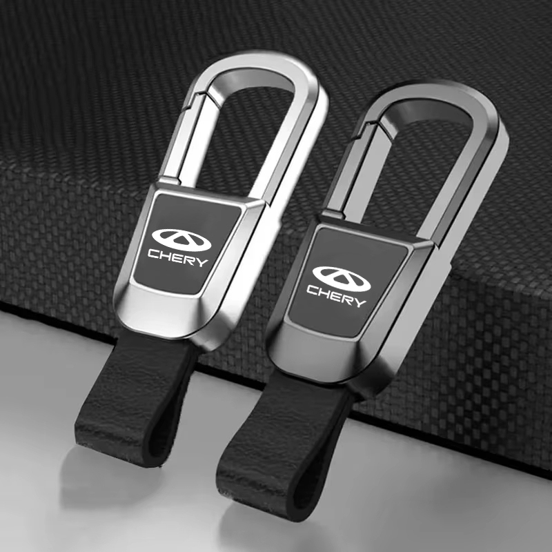 High-เกรด 3Dโลหะรถจัดแต่งทรงผมKey ChainพวงกุญแจแหวนสําหรับChery Tiggo 5x 8 7 Pro 4 Omoda 5 E5 TJ-1 F