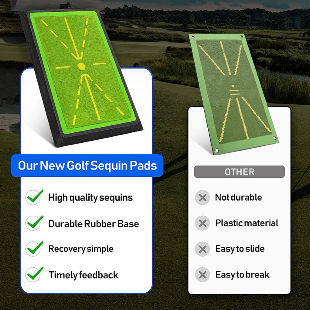 Golf Swing Trainer_pad_for_Beginners_Exercise_and_Improve_Skills ราคา ถูกที่สุด ดีลบีเคเค แกลเลอรีภาพที่ 2