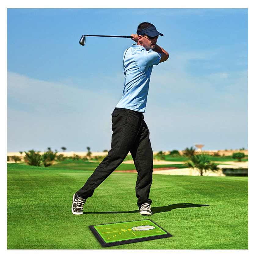 Golf Swing Trainer_pad_for_Beginners_Exercise_and_Improve_Skills ราคา ถูกที่สุด ดีลบีเคเค แกลเลอรีภาพที่ 3