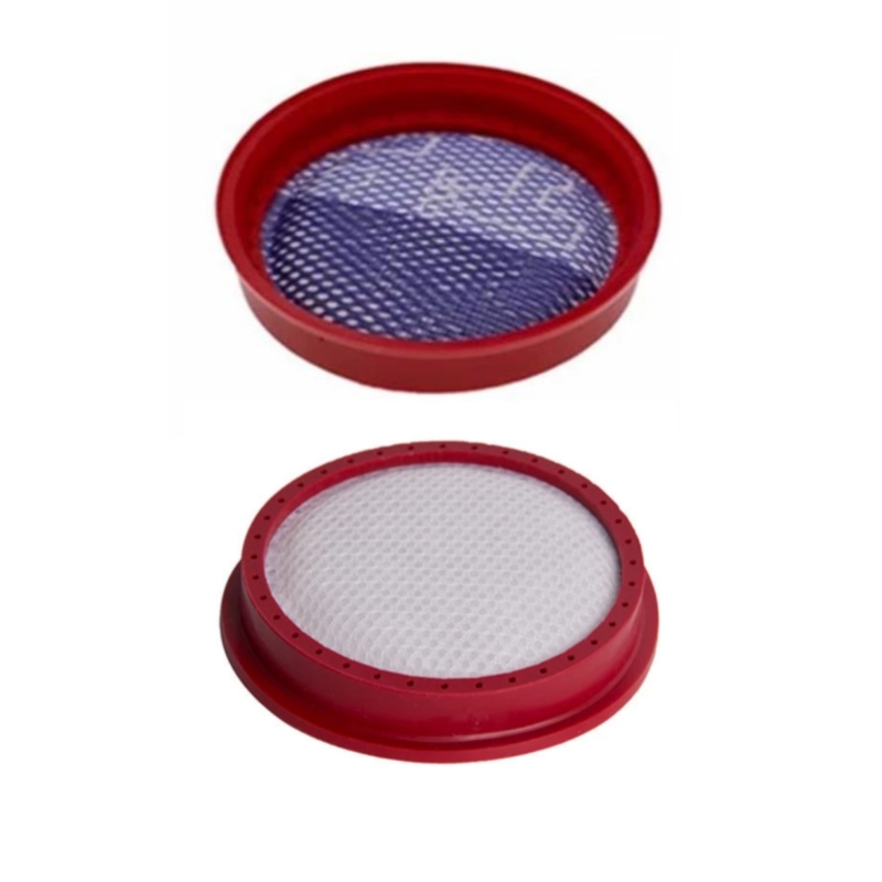 ตัวกรอง Hepa 2 ชิ้นสําหรับ Dibea H008 อุปกรณ์เสริมชิ้นส่วนเครื่องดูดฝุ่น