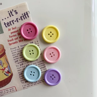 12ชิ้นปุ่มสีลูกกวาดแม่เหล็กติดตู้เย็น,ข้อความสํานักงาน,ห้องครัวตกแต่งบ้านตู้เย็นแม่เหล็กสติ๊กเกอร์