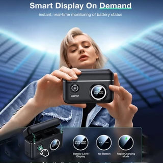 LLANO เครื่องชาร์จแบตเตอรี่กล้อง Dual Slot จอแสดงผลดิจิตอลพร้อมฟังก์ชั่นจัดเก็บข้อมูลการ์ด SD สําหรับ NP-W126s, FZ-100, NP-FW50