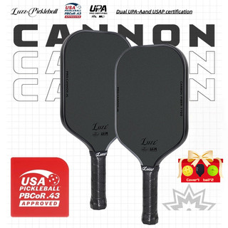 Pickleball Luzz Pickleball Paddle Cannon Paddle T700 Carbon Friction Surface|Thermoformed