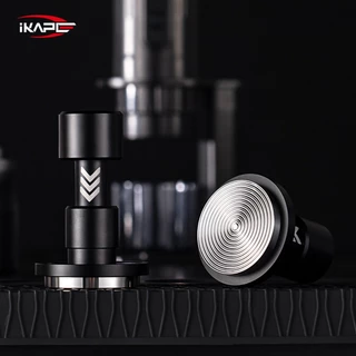 IKAPE V6 แทมเปอร์กาแฟ 30 ปอนด์/15 ปอนด์ แรงคงที่ 51/53/58mm Impact Coffee Tamper เกลียวด้านล่าง