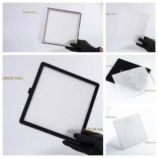 แผ่นกรองฝุ่น L’UGX LG-608/618/621 WL007 แผ่นกรอง เครื่องดูดฝุ่นทำเล็บ เล็บฝุ่นกรองเครื่องแต่งเล็บ