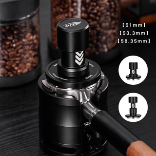 IKAPE V6 แทมเปอร์กาแฟ 30 ปอนด์/15 ปอนด์ แรงคงที่ 51/53/58mm Impact Coffee Tamper เกลียวด้านล่าง