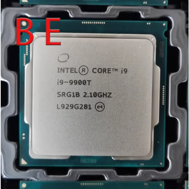 9Th Gen Core i9-9900T LGA1151 โปรเซสเซอร์ CPU SRG1B 2.1GHz 8Core 16MB 35W
