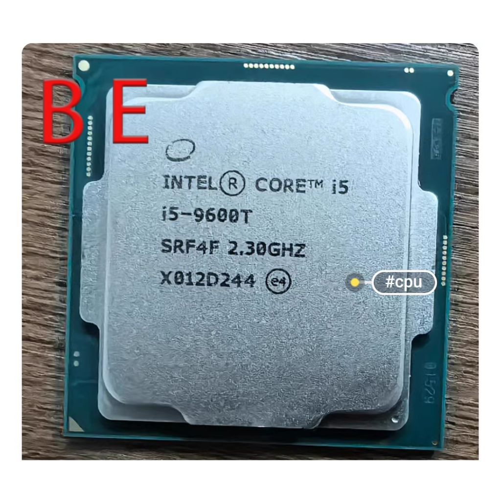 9Th Gen Core i5-9600T LGA1151 CPU โปรเซสเซอร์ 2.3GHz หก Cor 9MB 35W คอมพิวเตอร์เดสก์ท็อป
