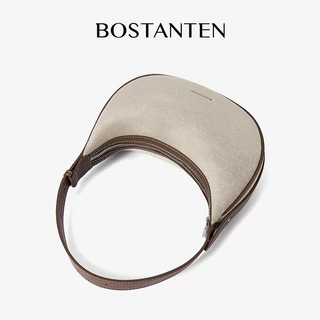 BOSTANTEN Suede Moon Bag กระเป๋าถือผู้หญิง กระเป๋าแฟชั่นสุดประณีต อเนกประสงค์