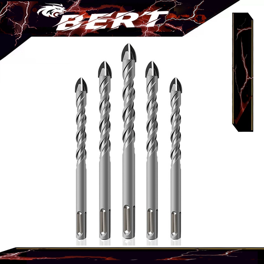 BERT 🇹🇭 | ดอกสว่านเจาะกระเบื้อง   มิลดอกเจาะคาร์ไบด์เจาะอลูมิเนียมกระจกแกรนิต/SDS