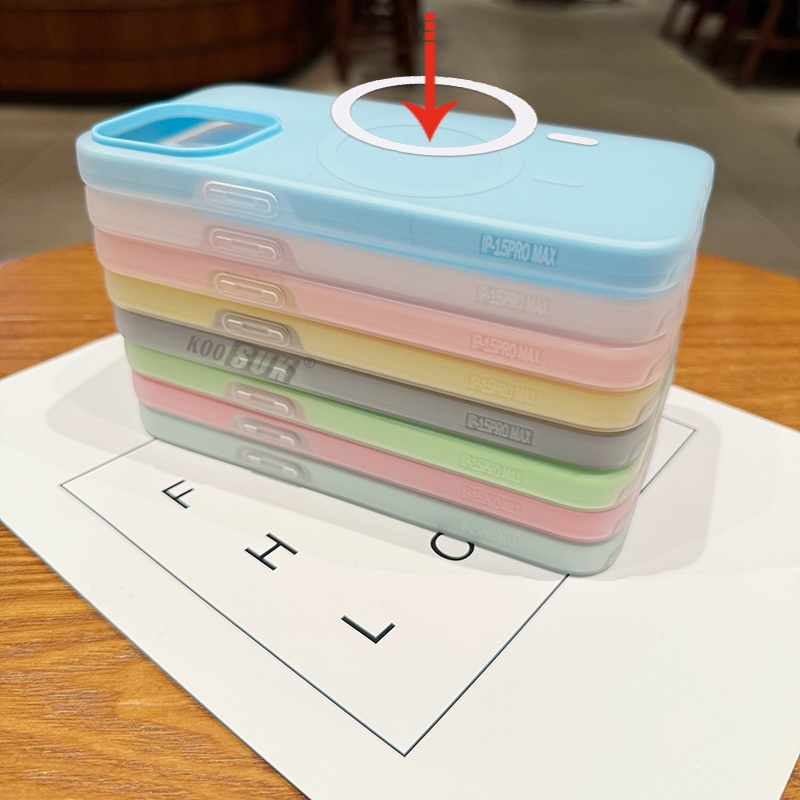 2in1 สําหรับ Xiaomi Redmi Note 15 Pro + Note15 4G 5G Magnetic Attraction ปกหลัง Jelly สีโทรศัพท์ป้องกันกรณี - รูปที่ 7