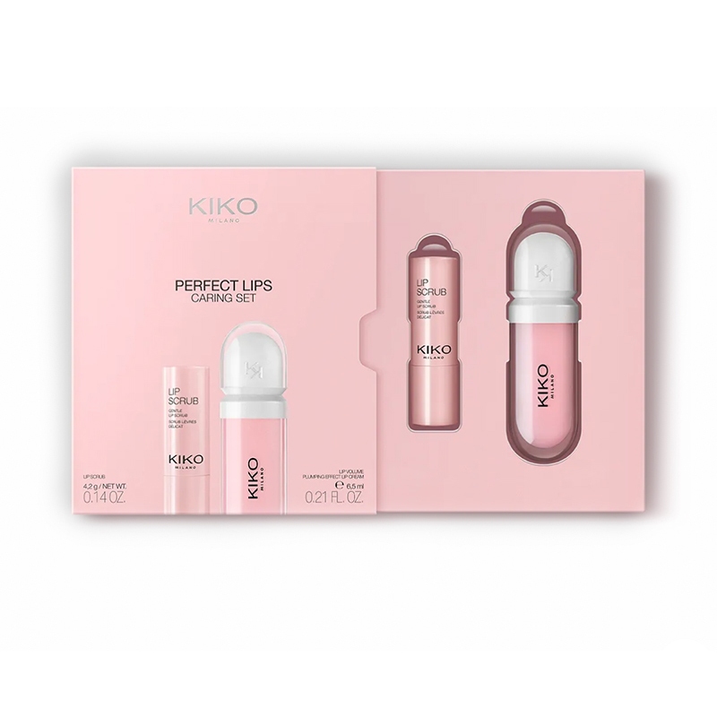 ชุดของขวัญลิปสครับและลิปกลอสให้ความชุ่มชื้นจาก KIKO MILANO จากอิตาลี