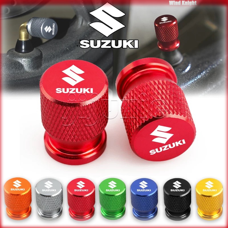 สําหรับ Suzuki ทุกรุ่นรถจักรยานยนต์ปรับแต่งวาล์วหมวกวาล์วฝาครอบตกแต่งหมวก GSR GSX S1000 S750 R750 R6