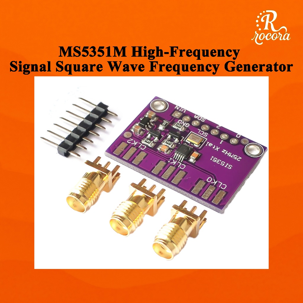 โมดูลกำเนิดสัญญาณความถี่สูง MS5351M แทนที่ Si5351A