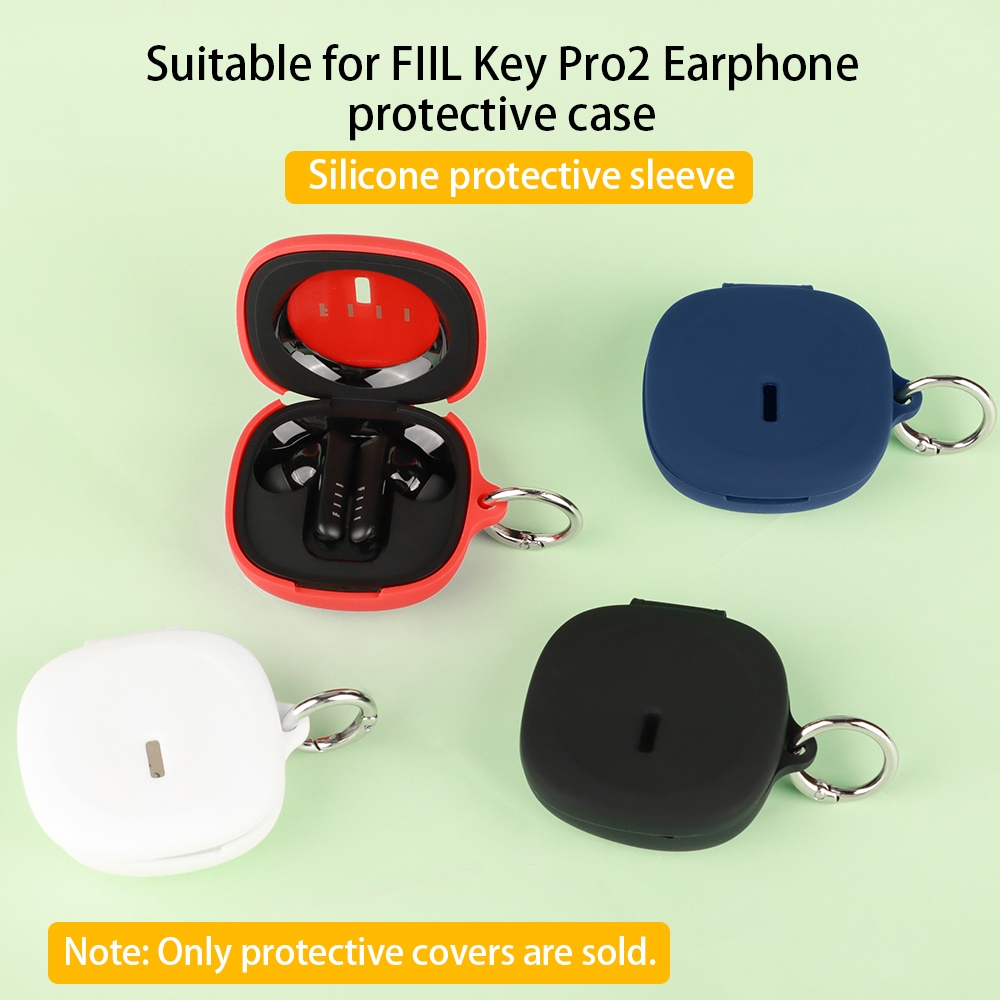 สําหรับ FIIL Key Pro2 เคสป้องกันหูฟัง Skin friendly soft Protectionanti fall และกันฝุ่น