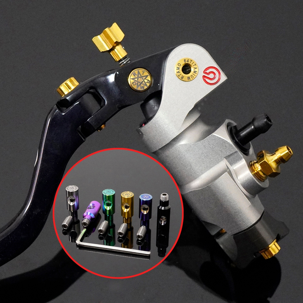 FLAWLESSTI Gr5 Titanium Bolt คลัทช์เบรคปั๊ม Bolt สําหรับ Brembo CNC Pump