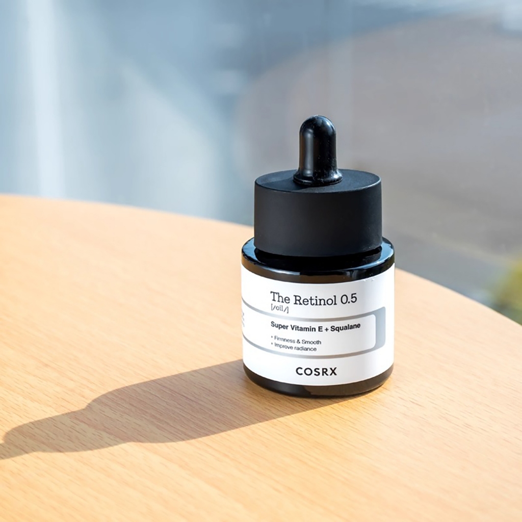 韩国cosrx精华面口杯 retinol 0.5 A เก็บเกี่ยวหัว 20ml