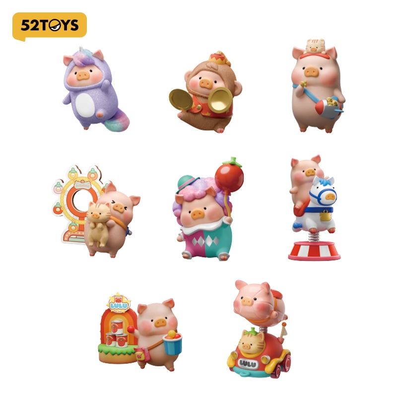 52TOYS LuLu the Piggy - LuLuLand Series Blind Box Figure Toy(ทั้งชุด)