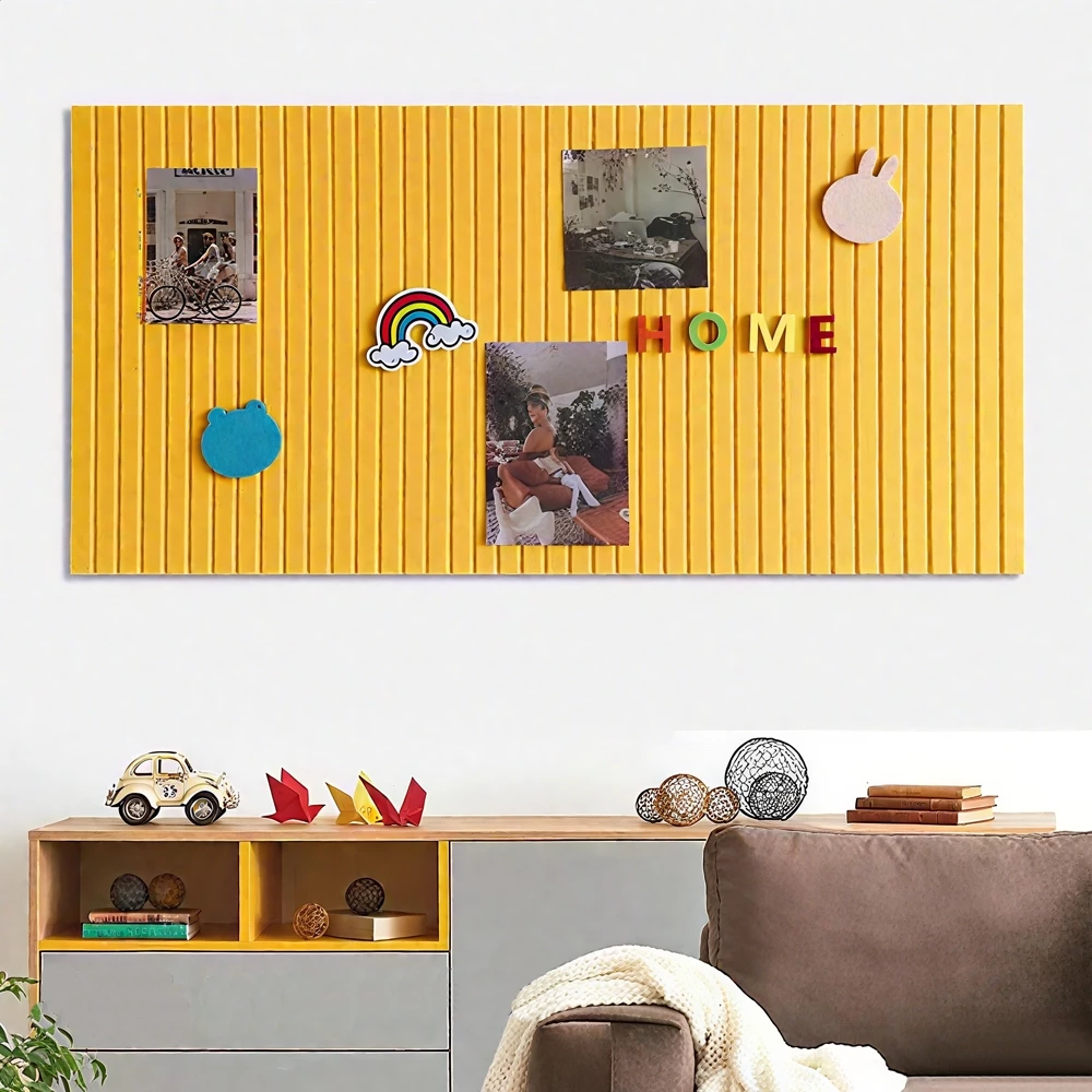 กระดานสังเกตการณ์สักหลาด 60*120 ซม. - การติดตั้งตะขอและห่วง