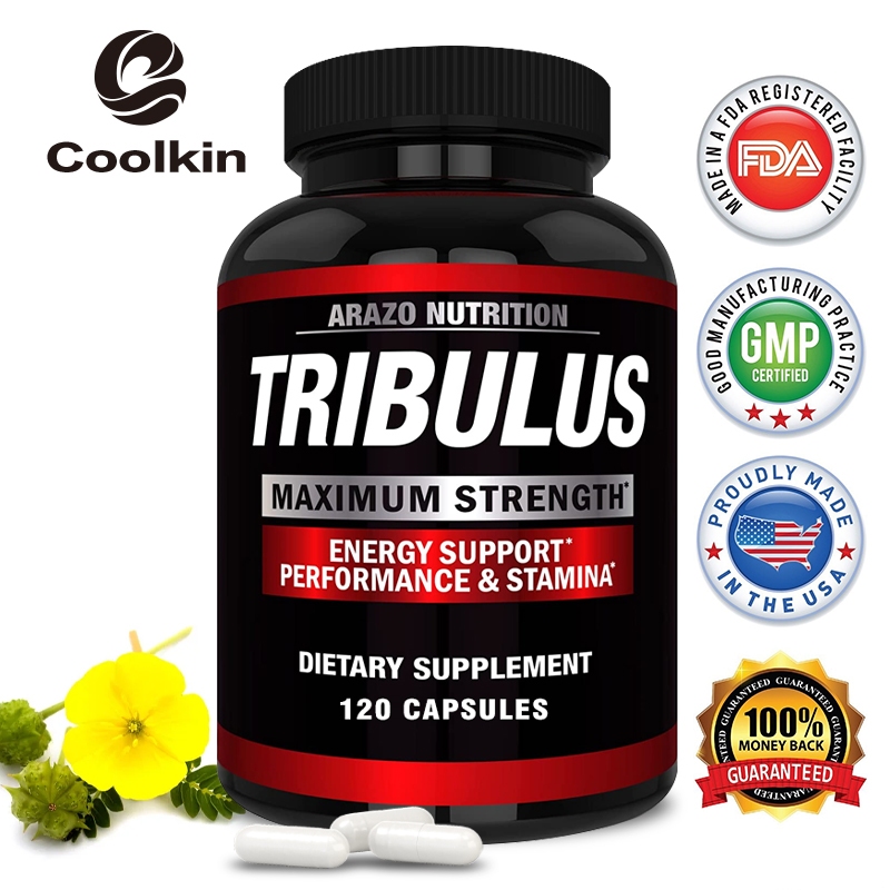 Tribulus Extract 1500 มก. - Testosterone Booster & Estrogen Blocker ผลิตในอเมริกา