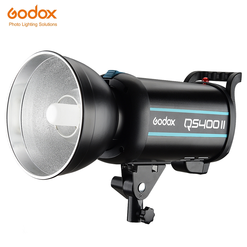 Godox QSII Series QS400II พร้อมระบบ Godox 2.4GWireless X ในตัว 400Ws Strobe Flash Modeling Light, อุ