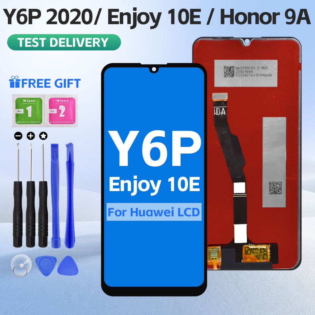จอแสดงผลสําหรับ HUAWEI Y6P 2020/ เพลิดเพลินกับหน้าจอ LCD 10E / Honor 9A