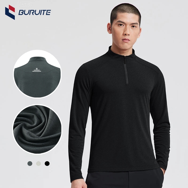 เสื้อแขนยาวกันแดด UPF50+ใส่ได้ทุกฤดู ผ้าแห้งเร็ว-ระบายอากาศดี สำหรับวิ่งและออกกำลังกาย ดีไซน์ทันสมัย