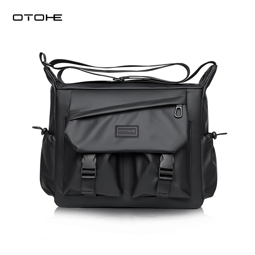 OTOHE กระเป๋าสะพายไหล่ผู้ชายแฟชั่น Unisex Cross Body กระเป๋าหลายกระเป๋าออกแบบกัน