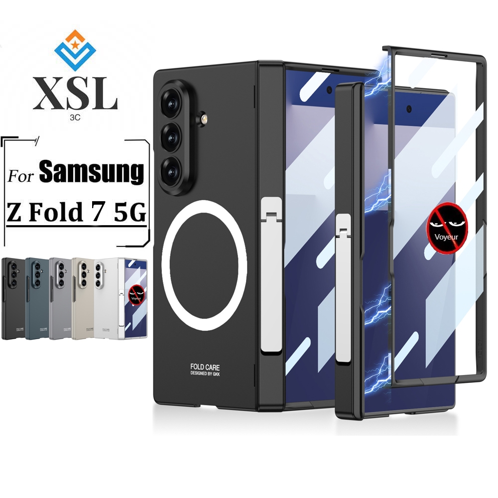 เคสโทรศัพท์ความเป็นส่วนตัวสําหรับเคส Samsung Galaxy Z Fold7/ฝาครอบโทรศัพท์ Fold7 ฟิล์มแก้วแบบบูรณากา