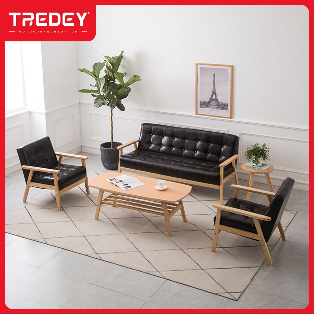 TREDEY โซฟาสไตล์นอร์ดิก เรียบง่ายและทันสมัย 1/2/3 ที่นั่ง หลายสไตล์