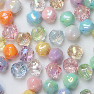 10 ชิ้น Shine 12 มิลลิเมตรอะคริลิคไม่สม่ําเสมอหิน Charm หลวม…