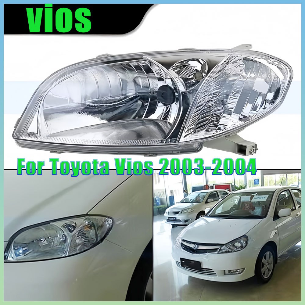 ไฟหน้ารถยนต์ vios ไฟหน้า TOYOTA VIOS	(ซ้าย/ขวา/คู่)forTOYOTA VIOS ปี 2003-2004