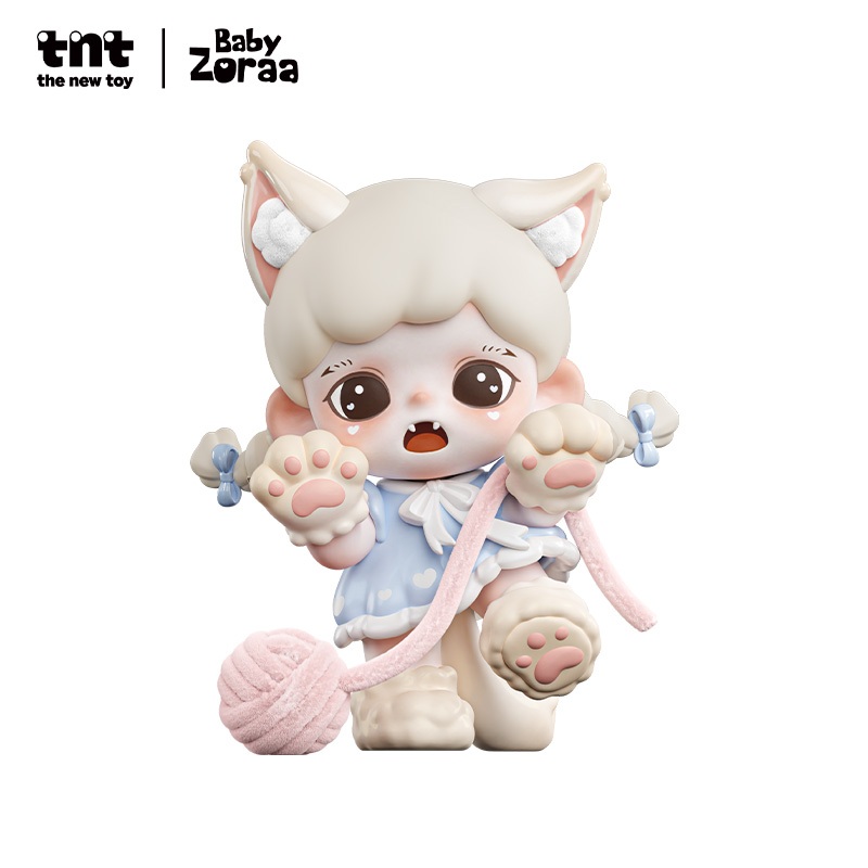 TNTSPACE Zoraa Meow Cat Face Mini Series Figures Blind Box Figure ฟิกเกอร์ กล่องสุ่ม ของเล่น โมเดล ข