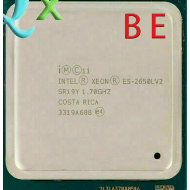 Xeon E5-2650L V2 LGA 2011 เซิร์ฟเวอร์ CPU โปรเซสเซอร์ 1.70GHz สิบ Core SR19Y