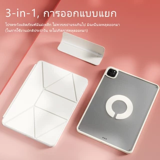 KENKE iPad กรณีแท็บเล็ตหมุนที่ถอดออกได้แม่เหล็กสําหรับ iPad 2026 Air Pro 11 นิ้ว 2024 Air 13 "M2 M3 pro 12.9 mini 6/ mini 7 a17 pro กรณี iPad 10th gen 11 A16 Air 4/5/6/7 air 8 เคสไอแพด หมุน 360 case ipad