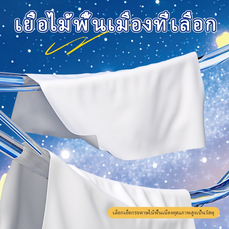 [หนึ่งกล่องมี 4 แพ็ค] LamPure กระดาษเนื้ออ่อนและเนื้อแข็ง, กระดาษเยื่อไม้, กระดาษชำระ, กระดาษเช็ดปาก กระดาษชำระแบบแขวน, กระดาษเช็ดหน้า 170*130 มม. จัดส่งตะขอแขวน 1 ชิ้น - รูปที่ 5