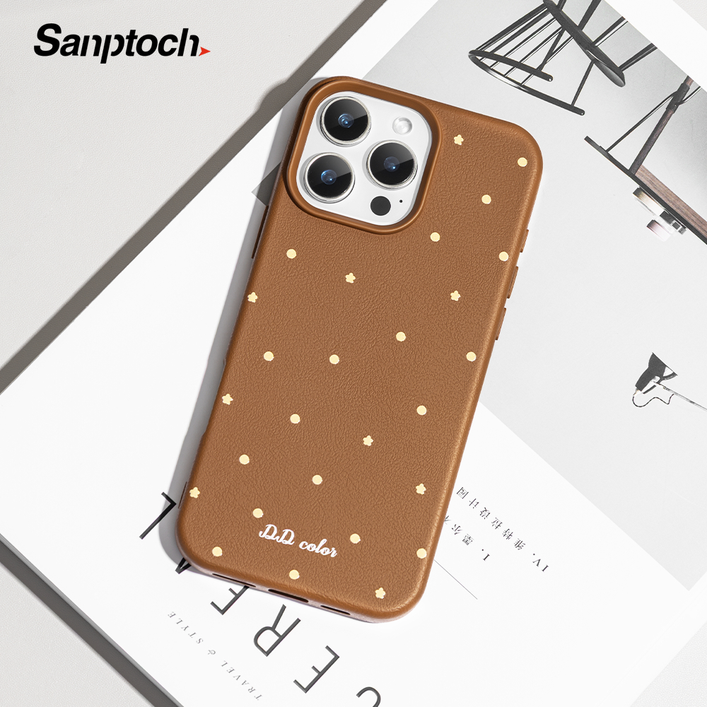 Sanptoch สําหรับแม่เหล็กทอเคสโทรศัพท์สําหรับ iPhone 17 16 15 14 13 PRO MAX หรูหรา Matte กันกระแทกปกหลังสําหรับ iPhone 17 PRO MAX ผิวป้องกันปลอก