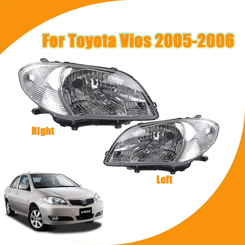 Toyota ไฟหน้ารถยนต์ ไฟหน้า วีออส VIOS Toyota for Toyota Vios 2005-2006