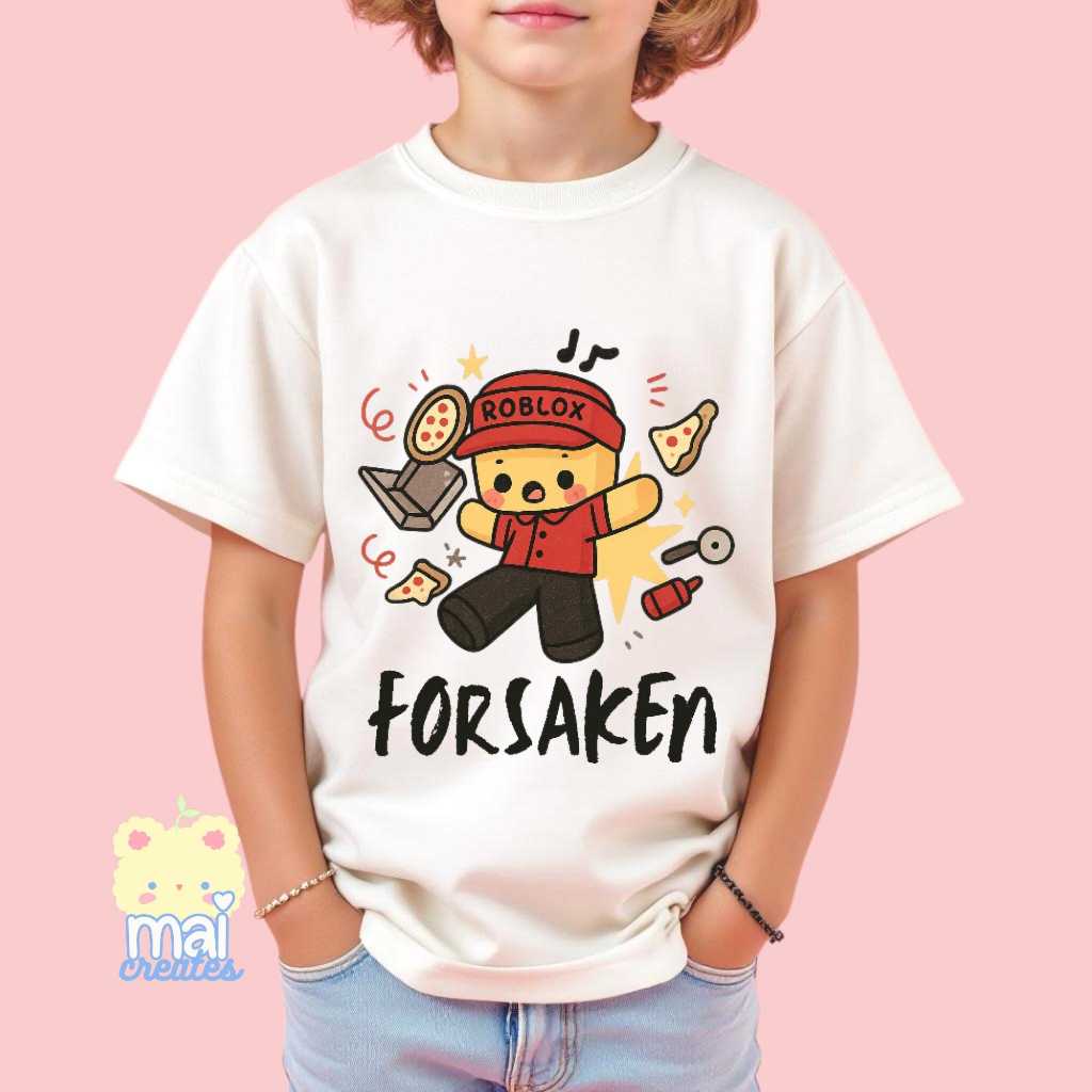 โรบ็อกซ์ โรบ็อกซ์ | Forsaken Elliot เสื้อยืดผ้าฝ้ายเยาวชน Unisex | วิดีโอเกมเมอร์ของขวัญวันเกิดเด็กชายปัจจุบัน | C00lkid filtletsky 1x1x1x1