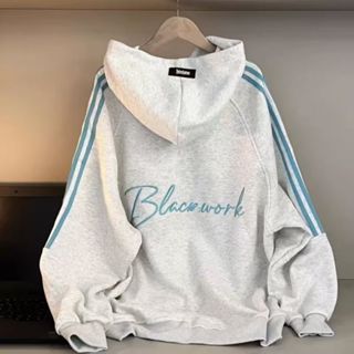 💜MISS SUMEY💜ผู้หญิง เสื้อฮู้ด ปัก แขนยาว สไตล์เกาหลี สตรีท โ…