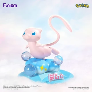 FUNISM Pokemon Mew Twinkmont รูป Series ตัวเลขกล่องตาบอด Action ของเล่นรูปของขวัญวันเกิดของเล่นเด็ก