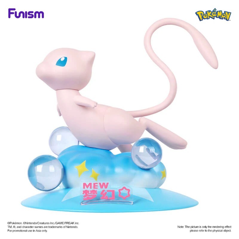FUNISM Pokemon Mew Twinkmont รูป Series ตัวเลขกล่องตาบอด Action ของเล่นรูปของขวัญวันเกิดของเล่นเด็ก