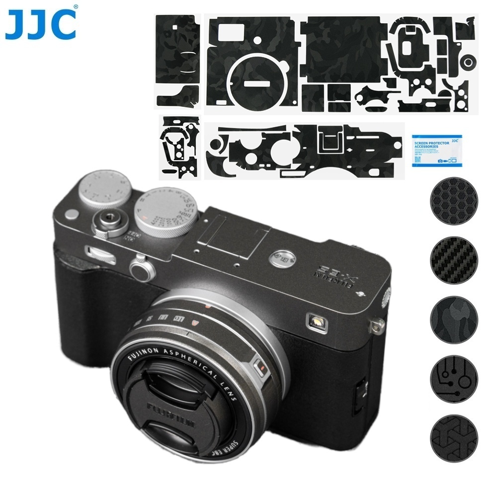 JJC Cmera Skin Sticker กล้อง 3M สติกเกอร์สําหรับ Fuji Fujifilm X-E5 XE5 กล้อง Anti-scratch Decal ป้อ