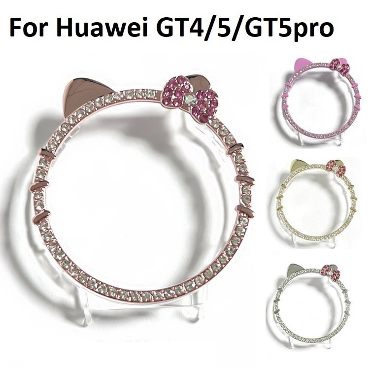 New Diamond Cover For เคส Huawei watch GT 5 Case Protective เคส Huawei watch GT 5 Pro Case Huawei wa
