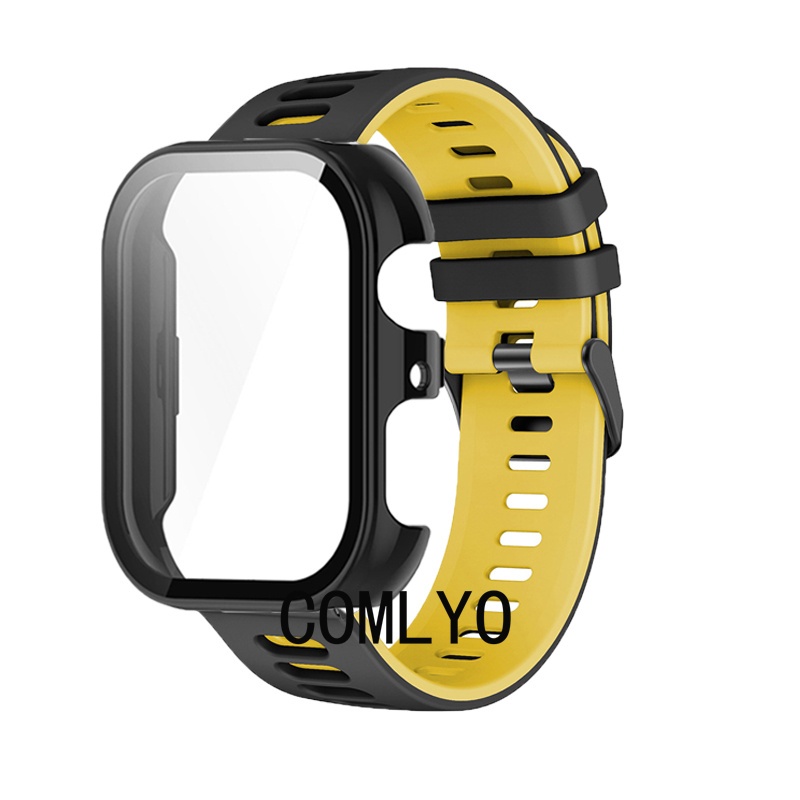 สําหรับ Honor Choice 2i กรณีสมาร์ทนาฬิกากันชนป้องกันซิลิโคน Soft Band ป้องกันหน้าจอฟิล์ม