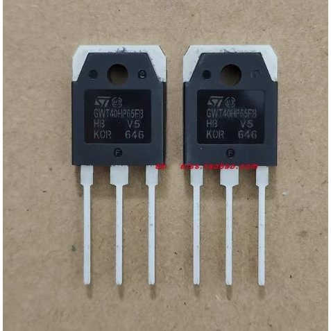 2 ชิ้น GWT40HP65FB STGWT40HP65FB TO-3P 650V 80A ทรานซิสเตอร์