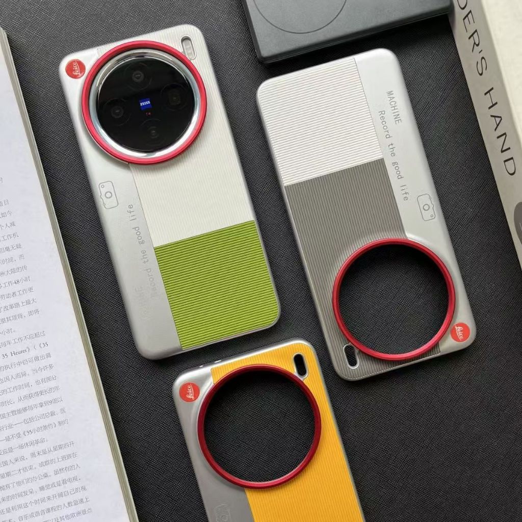 Sunyi สําหรับ Vivo X300 X200 Pro mini X200S X200 เคสโทรศัพท์บล็อกสีพิเศษพร้อมกรอบกล้องโลหะ