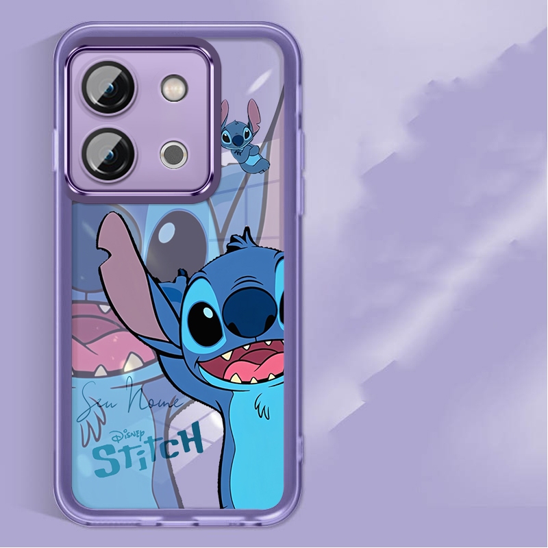 Xiaomi POCO C85 REDMI15C Redmi 15c Poco C 85 ฝาครอบชื่อที่กําหนดเอง Stitch คริสตัลกล่องขนมเลนส์ป้องก