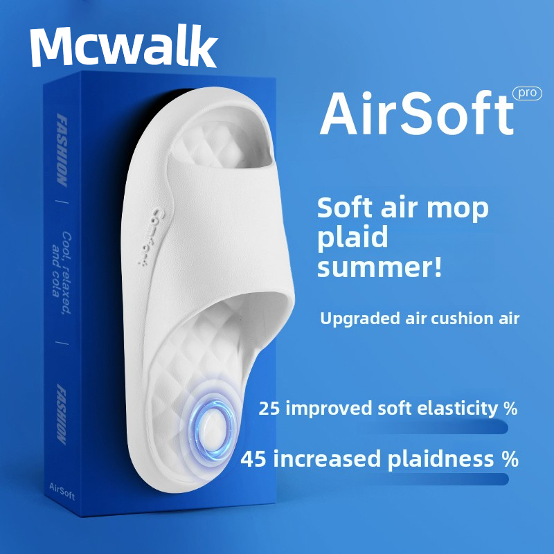 MCWALK รองเท้าแตะกันลื่น ทนทาน สวมได้ทั้งผู้ชายและผู้หญิง ไซส์ 36-45